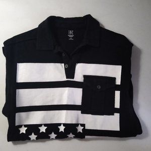 INC International Concepts Stars and Stripes Polo